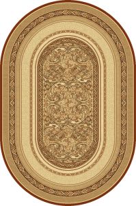 ARALIA beige oval