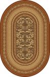 ARALIA light brown oval
