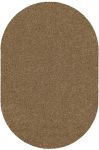 BASIC dark beige oval