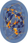 GLOSTER blue oval